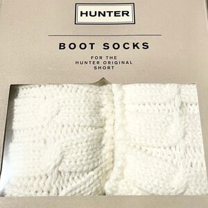 Hunter Boots knitted short boot sock liners